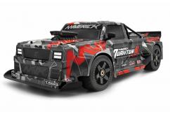 Maverick - 1/8 QuantumR FLUX 4S 4WD Race Truck Grey/Red RTR image