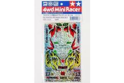 Tamiya - Mini 4WD Hologram Sticker-F/CL image