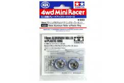 Tamiya - Mini 4WD 19mm Aluminum Roller w/Plastic Ring image