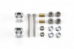 Tamiya - Mini 4WD Double Aluminium Rollers (9-8mm) image