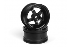 HPI Work Meister S1 Wheel Black 26mm (3mmOS/2pc) image