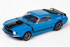 AFX Racing - Ford Mustang Boss 302 Blue Mega G+ Slot Car image