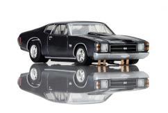 AFX Racing - Chevy Chevelle SS454 Black Mega G+ Slot Car image