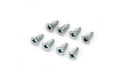 Dubro - 3mmx10 Flat HD Self Tapping Screws(8) image