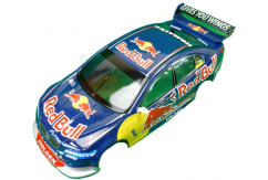  RCNZOOM - 1/10 Holden Commodore Red Bull Pre-Painted Lexan Body image