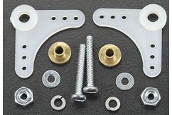 Dubro - 90 Nylon Bell Crank Assembly image