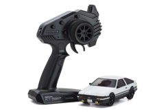 Kyosho - Toyota Trueno AE86 Black/White AWD MA-020 MINI-Z Readyset image