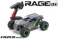 Kyosho - 1/10 EP Fazer Rage 2.0 4WD (Green) Readyset RTR image