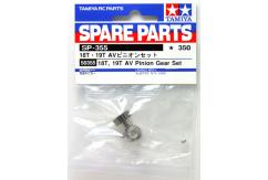 Tamiya - 18T, 19T AV Pinion Gear Set image