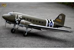 VQ Model - DC-3 EP/GP 25 Size US Army Version ARF image