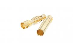 RCNZ - 4mm Gold Bullet Connector - Pair image