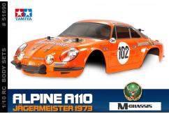 Tamiya - 1/10 Alpine A110 Jaeger Clear Lexan Body Set image