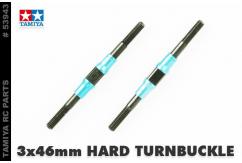 Tamiya - Hard Turnbuckle Shafts 3x46mm (2pcs) image