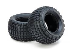 Tamiya - 1/10 ST Block Rear Bubble Tyre Soft (2pcs) image