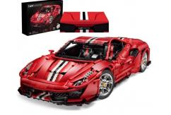 CaDA Block - 1/8 Ferrari Pista 488 Block Set 3187pcs (Lego Technic Style) image