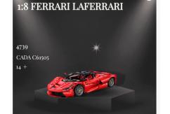 CaDA Block - 1/8 Ferrari LaFerrari Block Set 4739pcs (Lego Technic Style) image