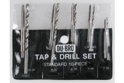Dubro - Standard Tap/Drill Set 10pcs image