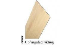 Midwest - Basswood 24" Corrugated Siding 3/8"x3/8" (10pcs) image