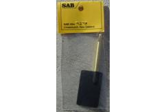 SAB - Brass Rudder 50mm - 3/16 Shaft image