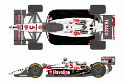 Tamiya - N/Haas Lola T93 Sticker image