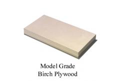Midwest - Birch Plywood 1/4" (6mm) 12"x6" (1pc) image