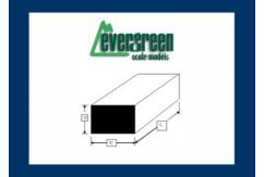 Evergreen - Styrene Strip White 1.0mm x 2.0mm (10pcs) image
