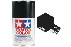 Tamiya - PS-5 Polycarb Black Spray 100ml image