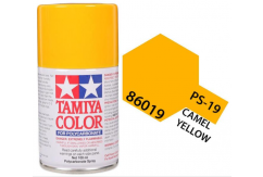 Tamiya - PS-19 Polycarb Camel Yellow Spray 100ml image