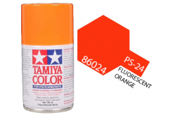 Tamiya - PS-24 Polycarb Fluorescent Orange Spray 100ml image
