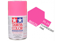 Tamiya - PS-29 Polycarb Fluorescent Pink Spray 100ml image