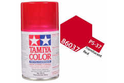 Tamiya - PS-37 Polycarb Translucent Red Spray 100ml image
