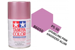 Tamiya - PS-50 Polycarb Sparkling Pink Anodized Aluminium Spray 100ml image