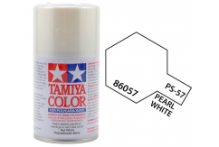 Tamiya - PS-57 Polycarb Pearl White Spray 100ml image