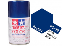 Tamiya - PS-59 Polycarb Dark Metallic Blue Spray 100ml image