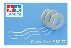 Tamiya - Masking Tape for Curves 2mm image
