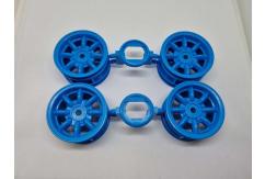 Tamiya - M-Chassis Ford Escort Blue Wheels (4pcs)  image