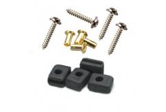 Futaba - Servo Square Rubber Grommet & Screw Set (4pcs) image
