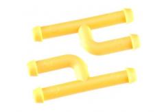 Dubro - In-Line Fuel Connector W/Plug Yellow (2) image