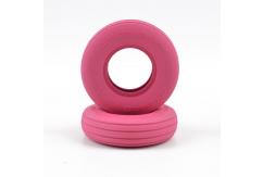 Tamiya - Pink Tyres Front (2pcs) - From the Jun Watanabe Hornet image