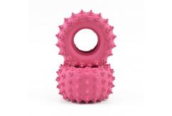 Tamiya - Pink Tyres Rear (2pcs) - From the Jun Watanabe Hornet image