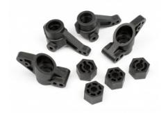 HPI Racing Spindle Rear Hub Carrier Set WR8 Bullet Series image