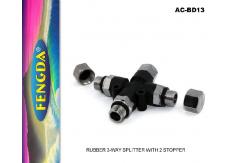 Fengda - Rubber 4-Way Splitter for Air Brush Hose image