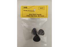 SAB - 3-Bladed 40mm Plastic Prop M4 Thread RH image