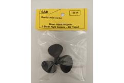 SAB - 3-Bladed 50mm Plastic Prop M4 Thread RH image
