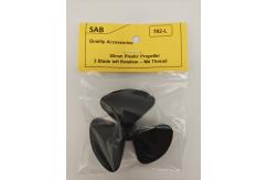 SAB - 3-Bladed 60mm Plastic Prop M4 Thread LH image