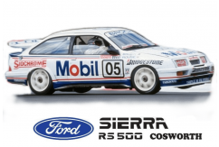  RCNZOOM - 1/10 Ford Sierra RS500 Cosworth Mobil #5 Lexan Body image
