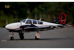  VQ Model - Beechcraft Baron US Army Version EP/GP Twin 35 Size ARF image