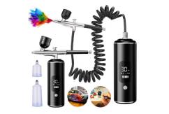 RCNZ - Mini Airbrush Dual Action with USB Compressor 20-30psi image