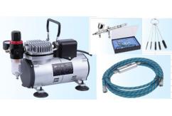  Fengda - Airbrush Set & Heavy Duty Pro Compressor image