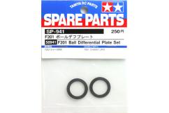 Tamiya - F201 Ball Diff Plate (2) image